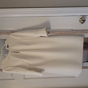 White House Black Market Women's White Dress